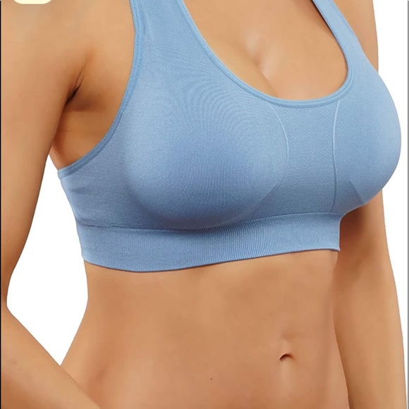 🆕NIP:ROUGH RIVER- Yoga Sports Bra with Removable Pads- Size L (38-40) - Picture 3 of 5